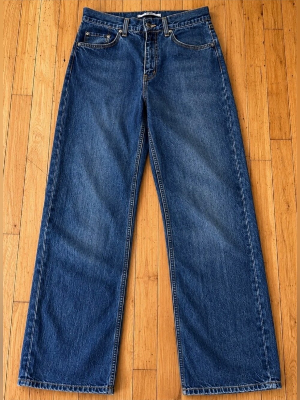 Mavi Matt Low Rise Bootcut Jeans Women's 29x34 Y2K Blue Denim